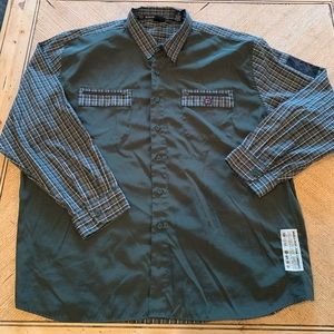 Bugle boy button up shirt